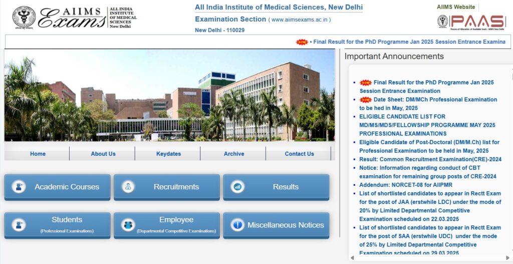 AIIMS Nagpur Data Entry Officer Appointment 2025: Check Admit Card Release Date & Steps to Download 3 AIIMS ADMIT CARD 2025 min
