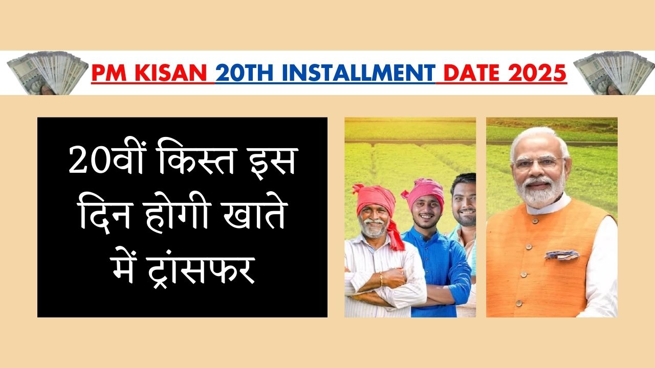 PM Kisan 20th Installment Date 2025