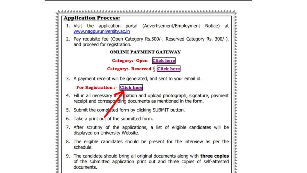 RTMNU Training and Placement Officer Appointment 2025: Check Eligibility, Application Process & All Details 6 RTMNU Training and Placement Officer Appointment 2025 registration min