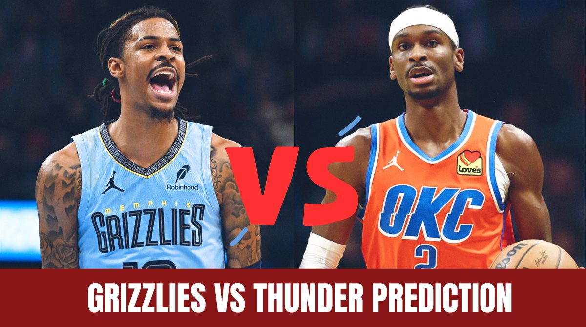 Grizzlies vs Thunder Prediction NBA: player-stats, blowout, Head 2 Head