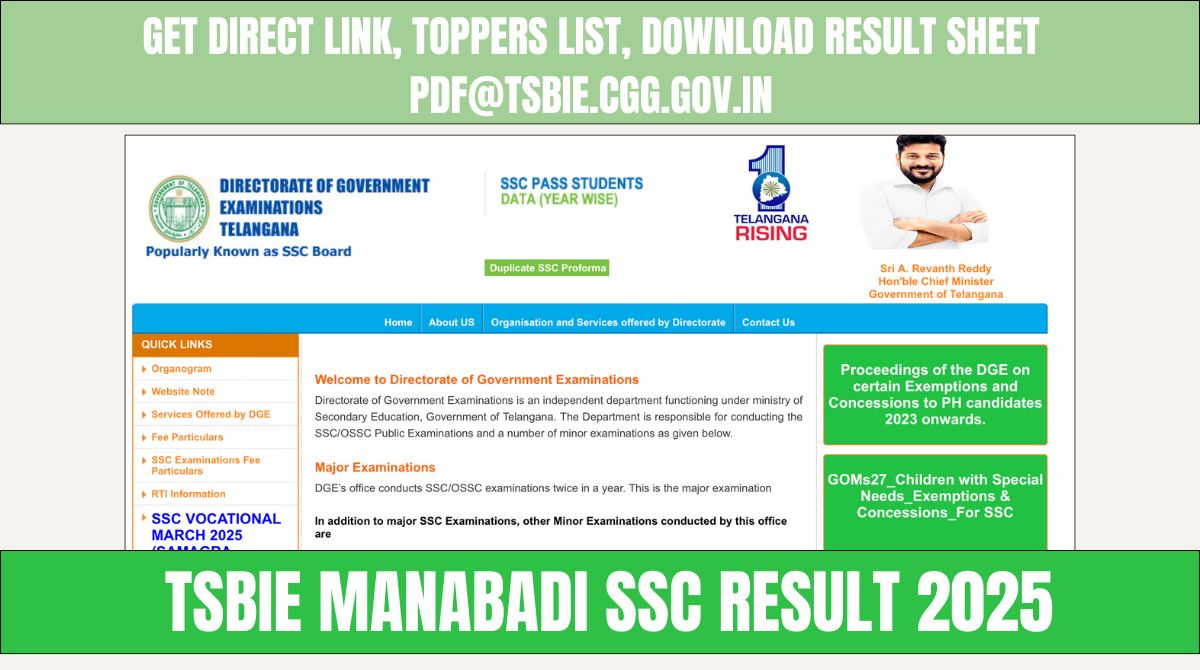 Get Direct Link, Toppers List, Download Result Sheet